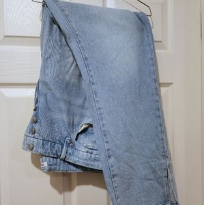 Like new Good American, Good Boy Button fly jeans, size 18